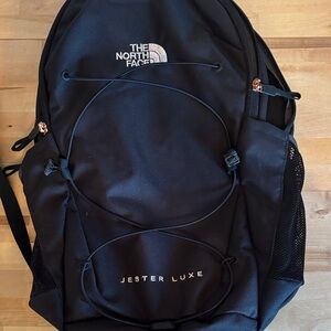 Brand new! The North Face Black Jester Luxe Backpack